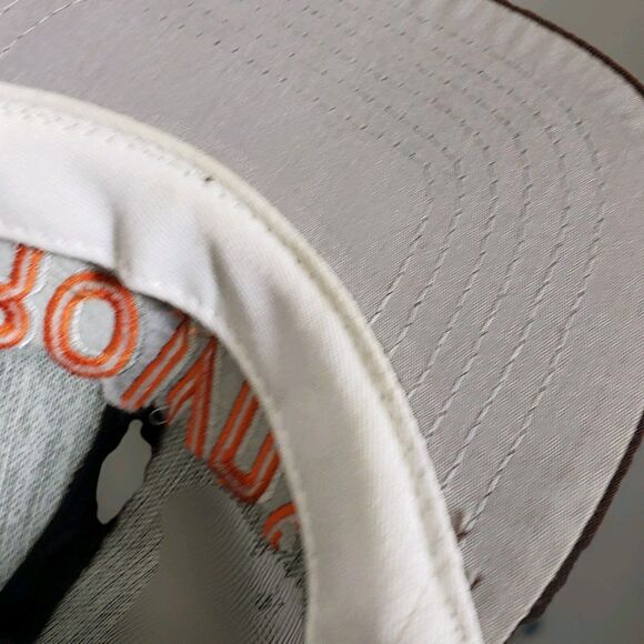 Vtg Cleveland Browns NFL Script Hat Snapback Cap NWT Deadstock Eastport USA - Picture 15 of 16